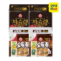 오동통면 5입x2개+짜슐랭 5입x2개, 단품