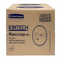 유한킴벌리 킴테크 42023 프렙와이퍼 대형 200매 산업용 보루 청소용 다목적 타월