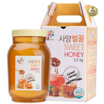 라이브잇 꽃샘 사양벌꿀, 9개, 2.4kg