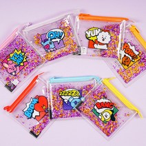 라인프렌즈 BT21스팽글미니파우치