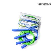 김수열줄넘기 유산소 전신운동 PVC 긴줄넘기, 파랑