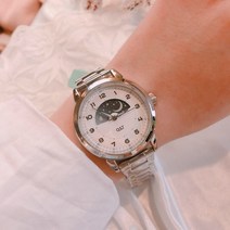 [OST] SH05 심플 문페이즈 실버 남성 메탈시계 (OTC118402FSS)