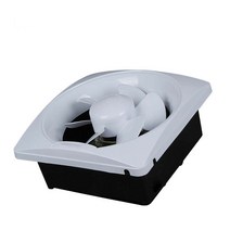 6 8 10 12inch 방수 침묵 욕실 추출기 배기 팬 강한 후드 창 인공 호흡기, 02 EU_02 8inch