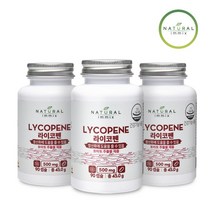 [내추럴이믹스] 토마토 라이코펜 500mg (90캡슐x3) 9개월분, 90정, 3개