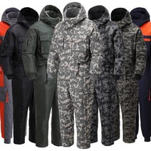 샤인힐즈 겨울 스즈끼 기모 패딩 방한복 안전복 우주복 정비복 낚시복 작업복 모음, KSS9173_카키