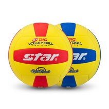 뉴 빅 CB888-04 소프트라이트 피구공 축구볼, 옵션:레드, 1개