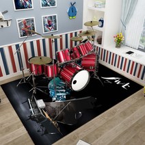 방음 주문제작 두꺼운 피아노 러그 주문제작 바닥 매트 음악 학원 고급 거실 모던 드럼 상급