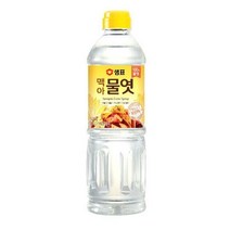 자취 팬트리 샘표 맥아물엿 1.2kg 맛집 집반찬, 1개