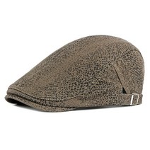 남성 모자 어 뱀 피부 Beret 여성 면화 바이저 Peaky 블라인더 보닛 옴므 Baret