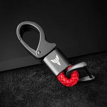 Yamaha MT03 MT07 MT09 MT10 MT 07 03 09 10 FZ FZ07 FZ09 FZ10 액세서리 바이크 오토바이 꼰 로프 금속 키 체인, 03 Red