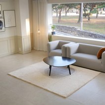 [바보사랑] 두꺼운 바닥 샤기카페트 100X150cm