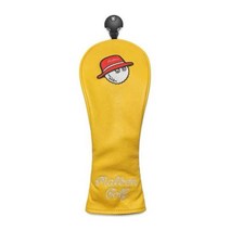 스노우맨 골프 클럽 헤드 커버 우드 드라이버 보호 액세서리 퍼터 언, Wood(Yellow)