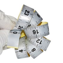 측정기 L38A 자기 접착제 측정 눈금자 테이프 40 인치 긴 인쇄 스티커 보트 물고기 낚시 데 칼 더블 스케일, 한개옵션0