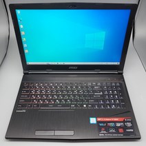 MSI 게이밍 GP63시리즈 고사양 고성능 중고 노트북, GP63 8RE, WIN10 Home, 16GB, 1280GB, 코어i7, 블랙
