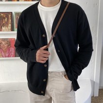 블루트 남자 봄 오버핏 루즈핏 파스텔 기본 니트 가디건 5color