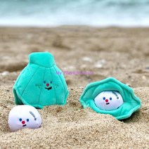 강아지 고양이 애견 장난감 인형 INS 바람 쉘 진주 세트 애완 동물 장난감 개 소리 종이 숨겨진 음식 스니핑 Snuffle 플러시 184aEA2e4, 단일옵션