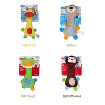 대형견 놀이용품 강아지 삑삑이 장난감 소리나는인형 푸들장난감, 1개, 개구리