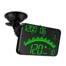 차량용hud 헤드업 디스플레이 WYING-G10 GPS HUD HD 시간 과속 고도 화면 안전 자동 팁 자동차 헤드 업 차량에 적합, [01] G10 Green