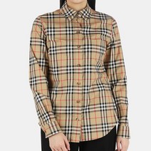 디몬트 22 S/S 버버리 여성 LAPWING 포플린 셔츠베이지 8022284 116036 A7028