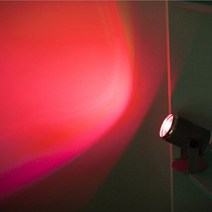 무대 조명 무선 원격 제어 led 연기 기계 무대 효과 1W RGBW LED 무대 조명 Pinspot 빔 스포트 라이트 전문, 03 Red