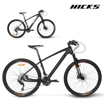 2022 힉스 TNT5.0 풀시마노 30단 카본 MTB 자전거, 16, 블랙레드