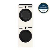 [하이마트] LG 오브제 컬렉션 드럼 세탁기(25kg)＋건조기(20kg) 세트 FX25EA-2E (스태킹키트포함 드럼 건, 상세페이지 참조