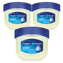 바세린 립테라피 오리지날 미니 립밤 7g 3개