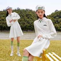 Semir 드레스 여성 긴팔 허리 옷깃 스커트 2022 가을 새로운 달콤하고 멋진 스타일 여성 니트 스커트 캐주얼 제시뉴욕원피스 드레스렌탈 퀸잇 봄원피스 상견례옷차림