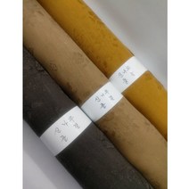 천연염색실크원단(신나무), 1개