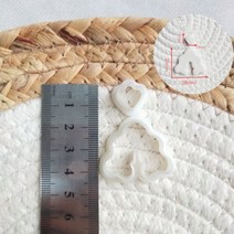 조각도구 초경량 도자기공예 부드러운 도자기 폴리머 클레이 커터 DIY INS 프랑스 귀걸이 U 패턴 커팅 다이 쥬얼리 펜던트 금형 제작, 03