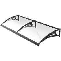 비오니 차면시설 어닝 썬룸 선룸 캐노피 빗물막이, 1 스트레치아웃60cm/ 벽에붙이기60cm, 01.스트레치아웃60cm벽에붙이기60cm내구성