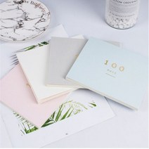 도전 100일 플래너 스터디 다이어트플래너, 블루