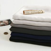 [대폭]쉬폰무지 차르르 시리즈 45컬러 커튼원단 원피스천 레이스 배경천, 연노랑(21)