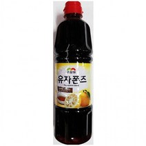 식자재 유자폰즈소스(초담원 0.9L)/GB, 상세페이지 참조, ◉ 본상품선택