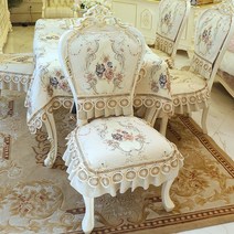 이케아 스툴 리폼 천갈이 의자 커버 프렌치 빈티지풍 시트 프랑스 레트로 엔틱 북유럽 책상, 마음속 깊이 스며들다, 식탁보 120x170cm