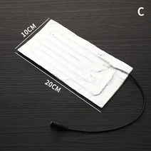 전기장판 2인용 1인용 캠핑용 캠핑 전기요 탄소 섬유 난방 패드 핸드 워머 USB 필름 전기 겨울 적외선 발, 16 F