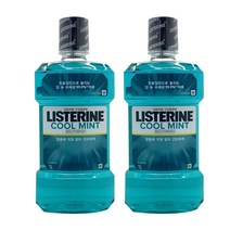 리스테린 2개)리스테린 쿨민트1000ml 구강청결제, 선택없음