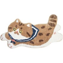 고양이 침실 침대 옆 카펫 바닥 매트 욕실 문 발 미끄럼 방지 매트 집 방 특수 모양 매트 물세척카페트타일, 60 90cm, 01 1