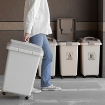 원터치 대용량 30L 50L 분리수거함 1p, 솔보휴지통50L(아이보리1p), 1개