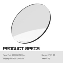 TILTA-Vaxis tms95 95mm 필터 IRND 퓨어 미스트 블랙 프로 편광 VI 라인 스타-크로스 레인보우 눈부심, 10 VFX21-26