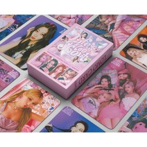 포카 포토카드 시즌그리팅 55 개 블랙 두번 핑크 Kpop 걸 그룹 Newjeans Lomo 카드 앨범 태어난 북마크 팬 선물, [24] AESPA