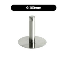 스텐 자루 호떡 누르개 2size, 소 100mm, 1개