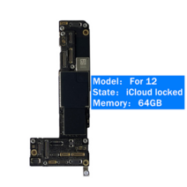 아이폰 메인보드 X XS XSM 전기종 부품 잠금 id 마더보드 for iphone 12 12mini 12pro 12promax max with icloud id lock, 12 잠금 보드
