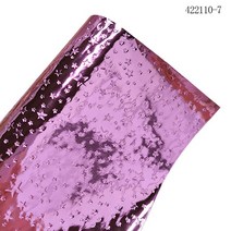 레이져각인기 각인장비UV레이저마킹산업용레이저프린터무지개 빛깔의 레이저 작은 별 양각 패턴 인조 가죽, 07 422110-7_01 30 by 135cm