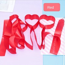 2m 4m 다채로운 체육관 리본 댄스 리본 리듬 아트 체조 ​​발레 스 트리머 레인보우, bh96-레드, 4미터