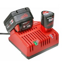밀워키 배터리 멀티충전기 12V 18V 리튬이온 배터리 어댑터, 본품선택, 1개