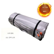 전기차 화재 진압 방화포 6x9m 난연성 고온 방지 전기 자동차 배터리 화재 덮개 포, 자동차 방화 담요 6 x 9미터