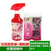 화초 식물영양제 호접란 특수 비료 CLIVIA HUILAN DENDROBIUM 양액 성장, [3] 난초양액500ML  난초과립비료180