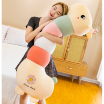 귀여운 인형 바디필로우 긴베개 대형쿠션 여자친구 선물 바디필로우 인형, 기린 110cm