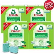 프로쉬식기세척기세제 그린레몬 600g 1개 4개, 600g × 4개